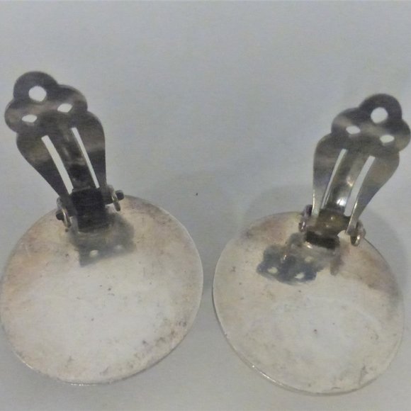 JW2 NECKLACE & EARRINGS Stainless Steel Necklace Silver Earrings Clip on Earring - Picture 8 of 11